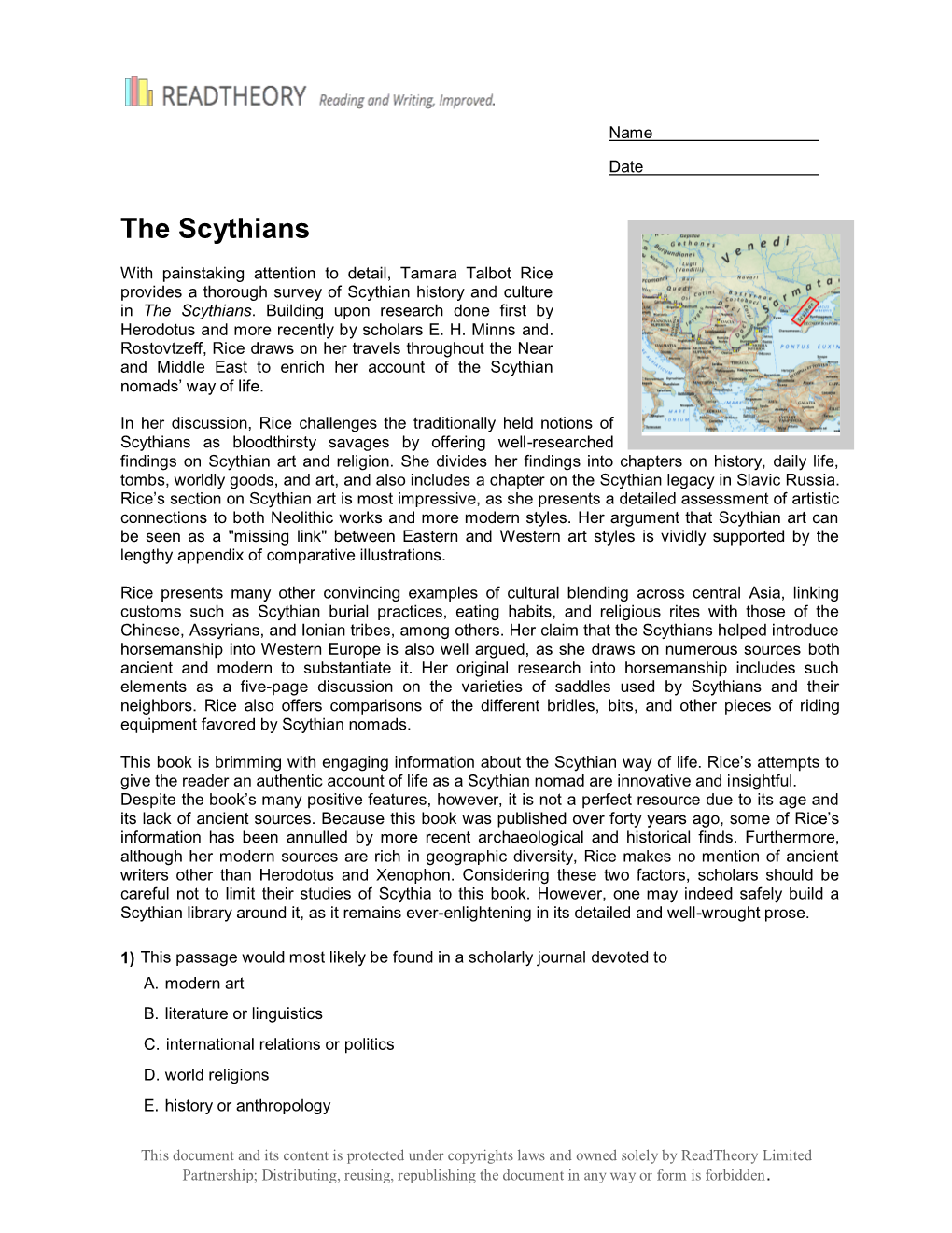 The Scythians