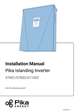 Islanding Inverter™ Installation Manual
