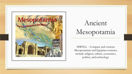 Ancient Mesopotamia