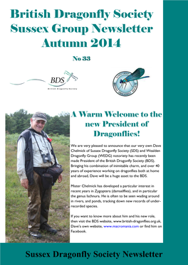 Sussex Dragonfly Society Newsletter