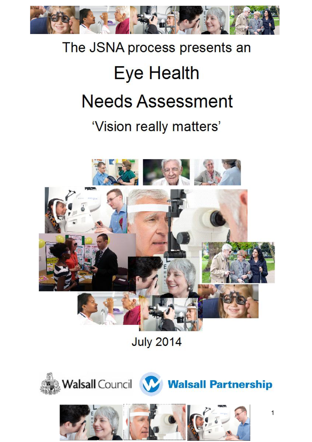 Eye Health Needs Assessment 2014