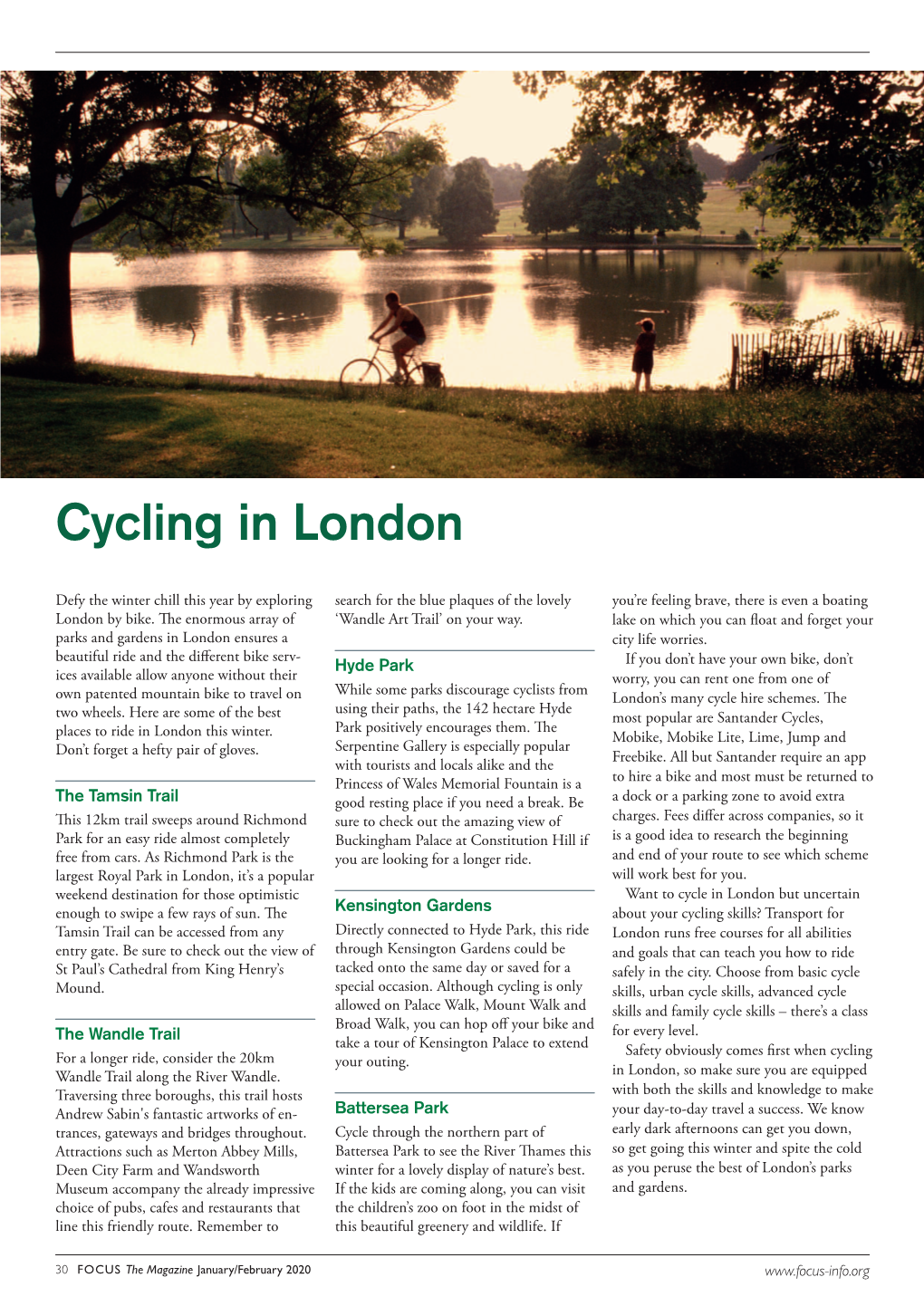 Cycling in London