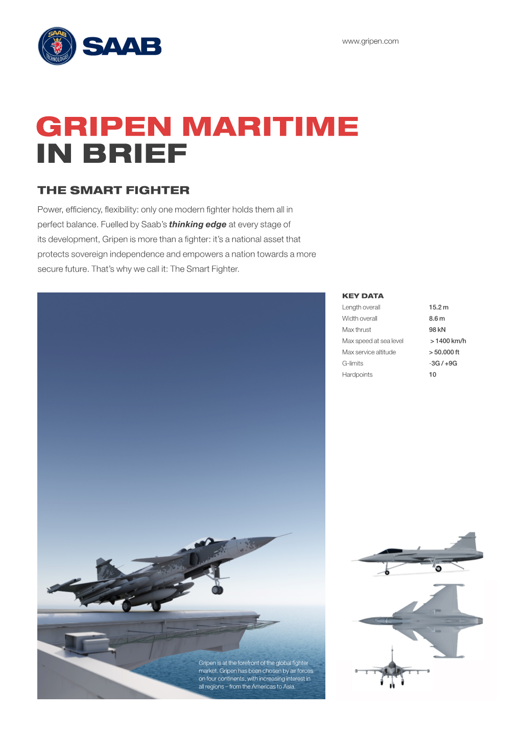 Gripen Maritime in Brief