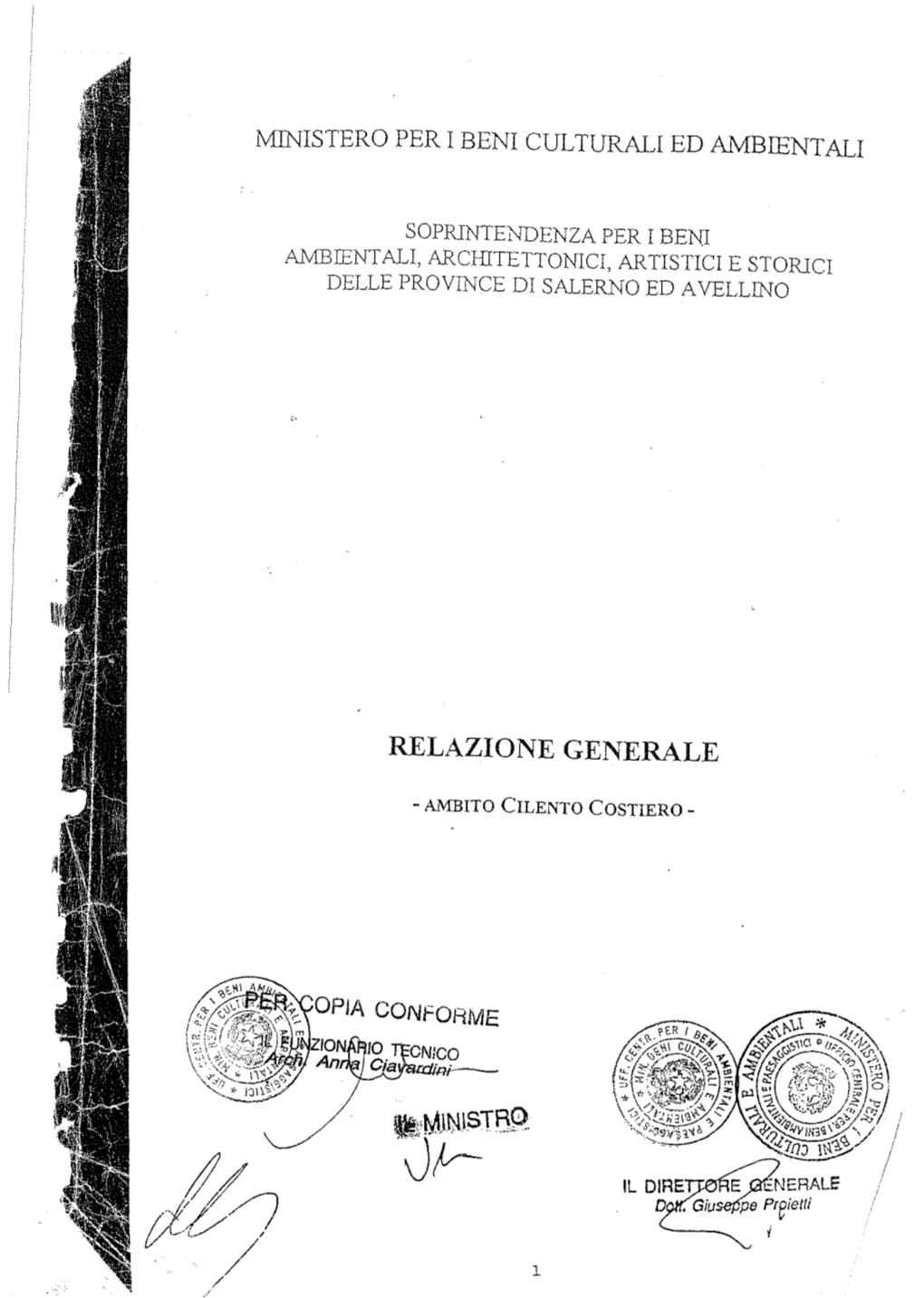 Relazione Generale