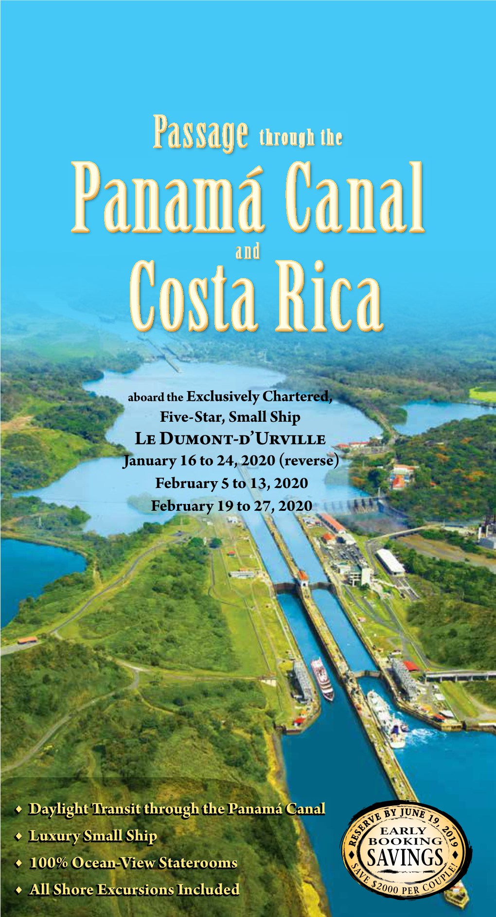 Panamá Canal and Costa Rica