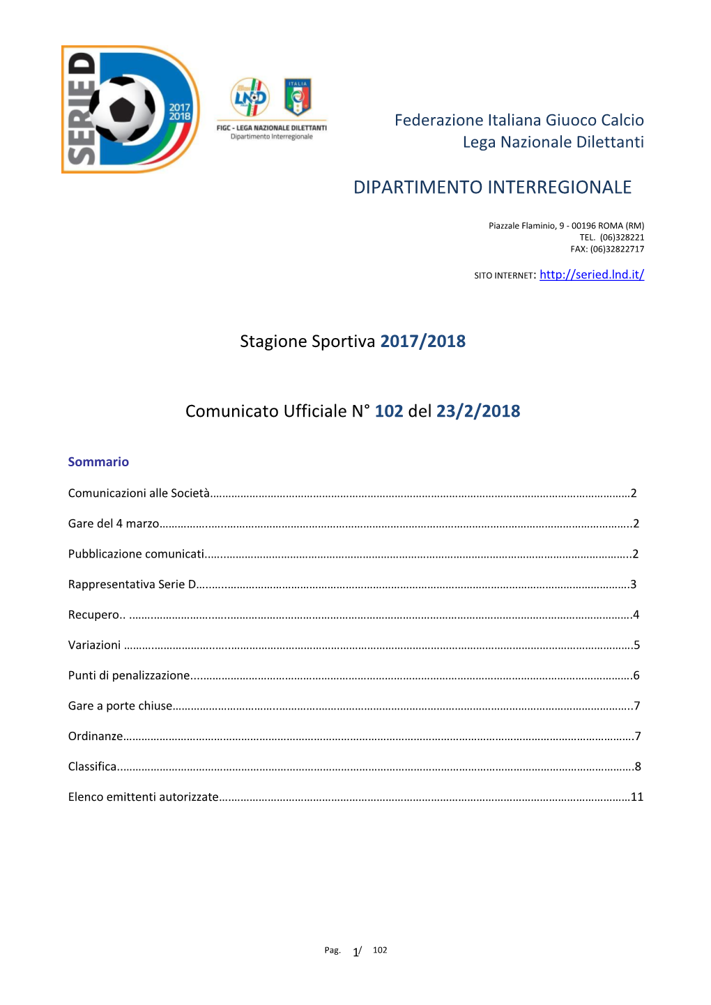 Dipartimento Interregionale