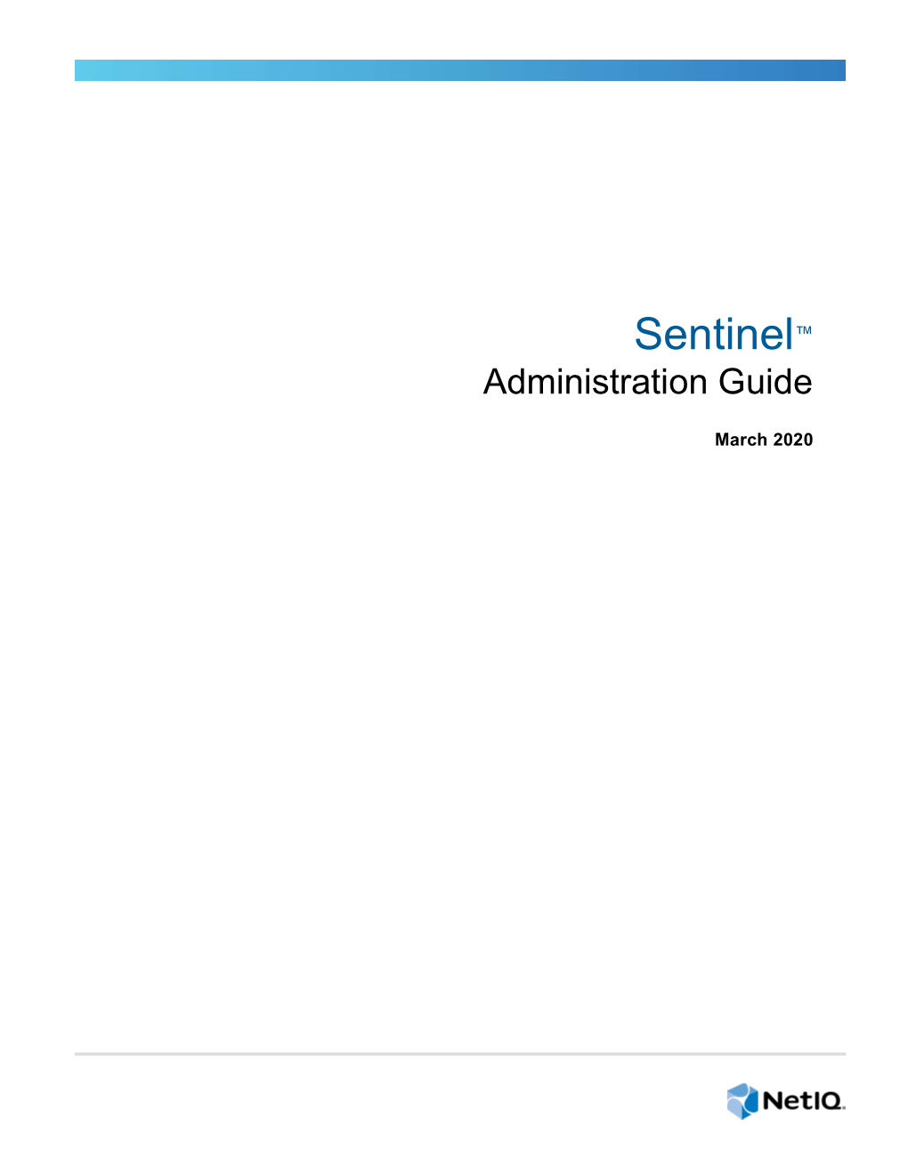 Sentinel™ Administration Guide