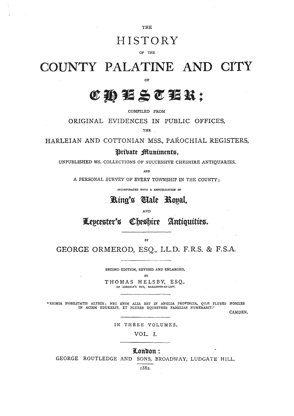 Official History of Wheelock 1882