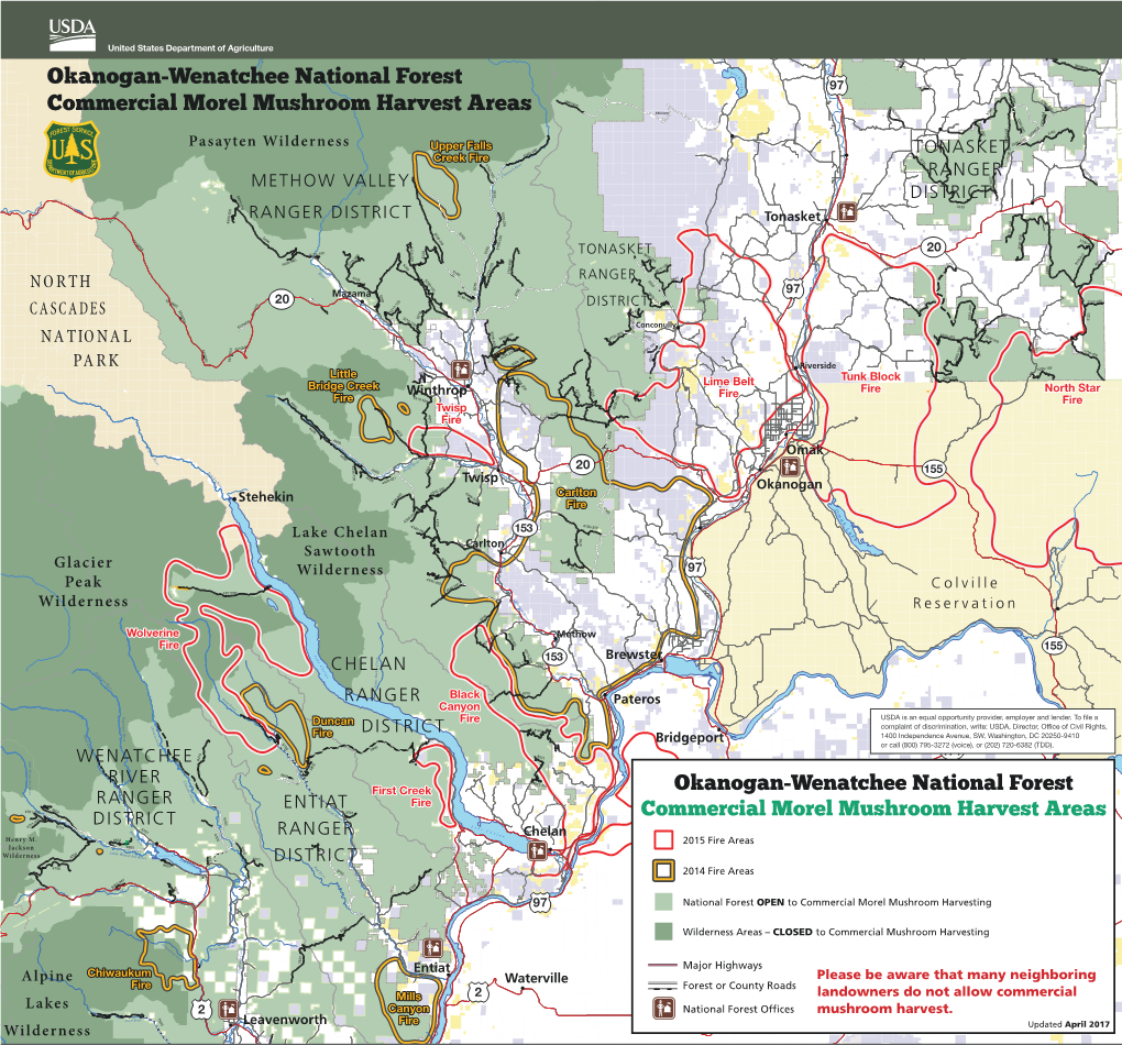 Okawen Mushroom Map 2017 Side 1