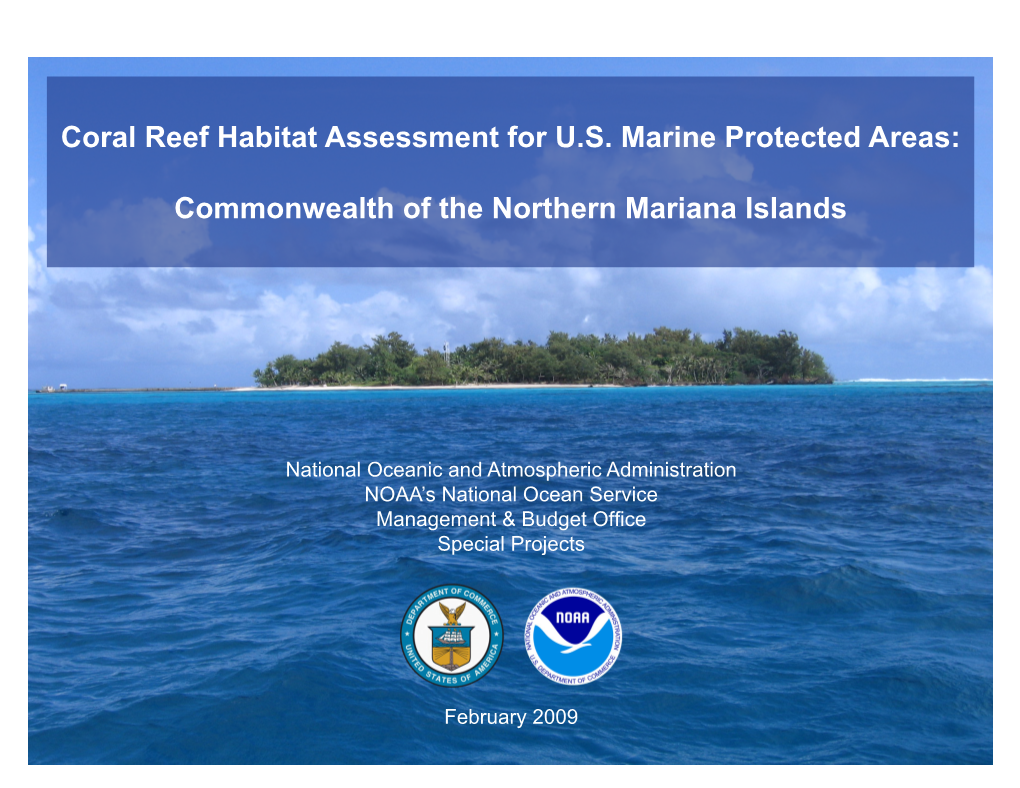 Coral Reef Habitat Assessment for US Marine Protected Areas