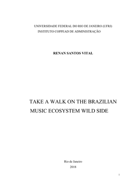 Take a Walk on the Brazilian Music Ecosystem Wild Side