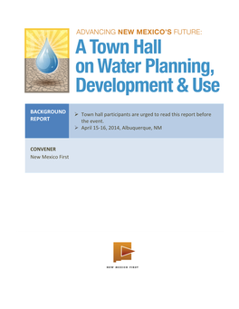 Water Town Hall SPONSORS