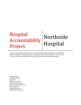 Northside Hospital Reported