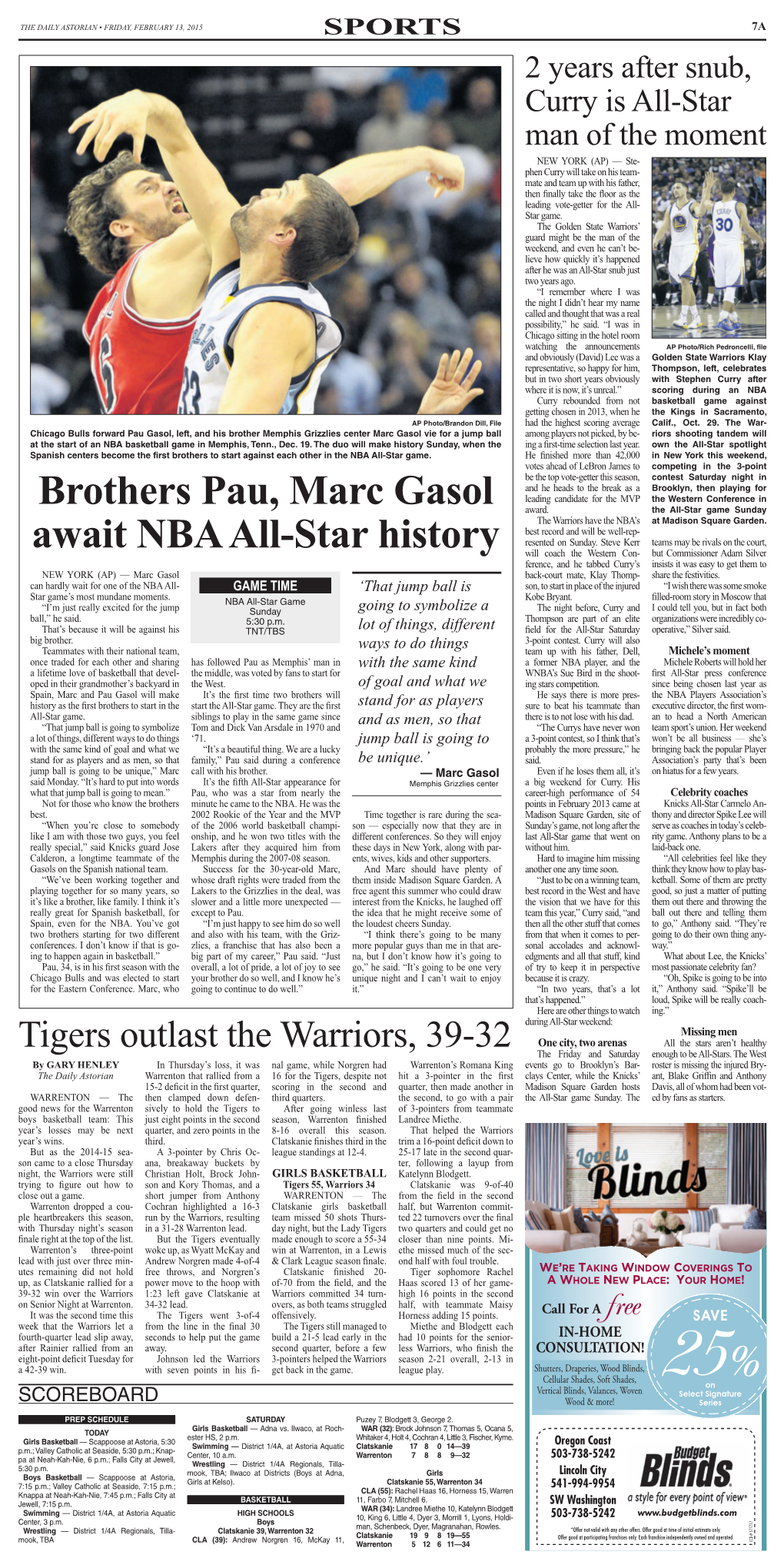 Brothers Pau, Marc Gasol Await NBA All-Star History