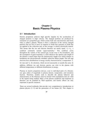 Basic Plasma Physics
