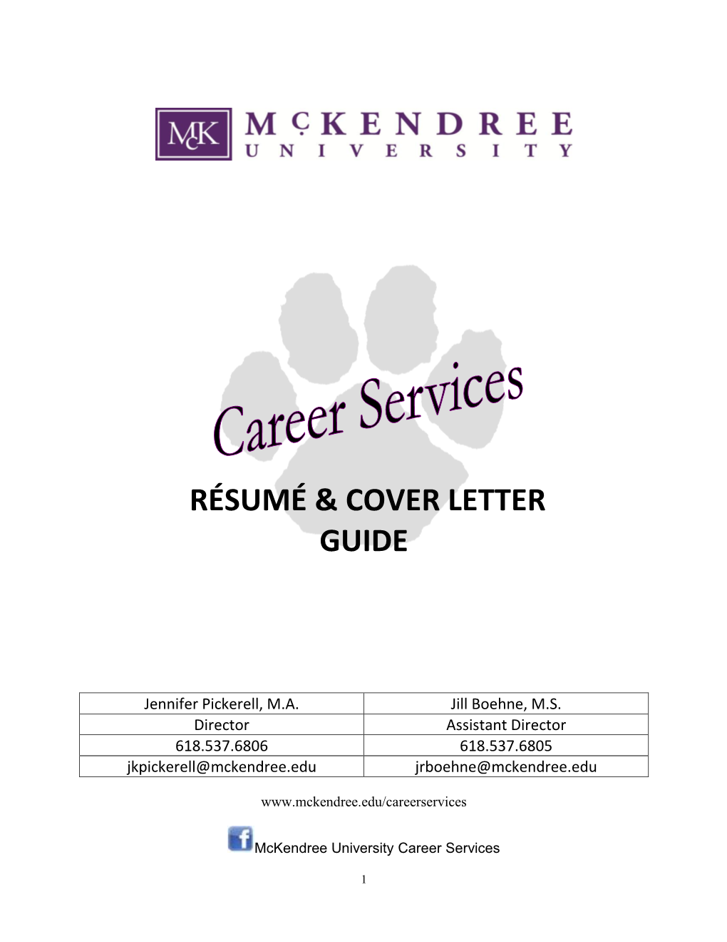 Résumé & Cover Letter Guide