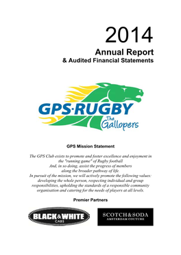 2014 Annual Report & Audited Financial Statements