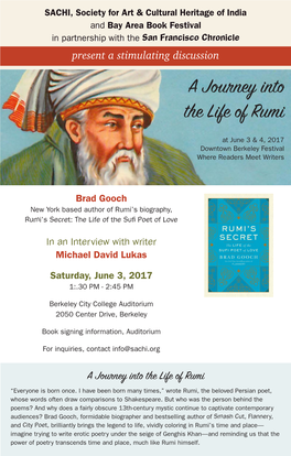 A Journey Into the Life of Rumi
