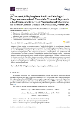 Phophomannomutase2 Mutants in Vitro and Represents [0.9]