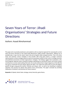 Seven Years of Terror: Jihadi Organisations' Strategies And