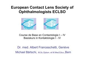 European Contact Lens Society of Ophthalmologists ECLSO
