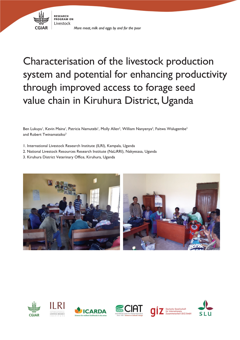 Characterisation of the Livestock Production System and Potential For