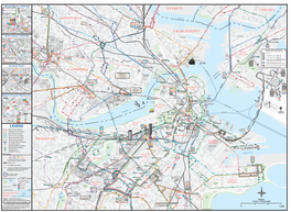 MBTA System Map-Downtown-2012