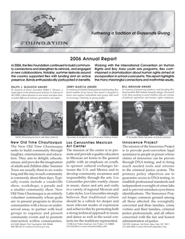 2006 Annual Report