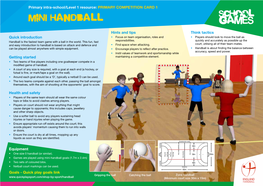 Mini Handball