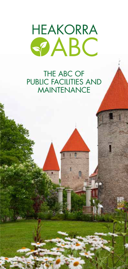 The Abc of Public Facilities and Maintenance