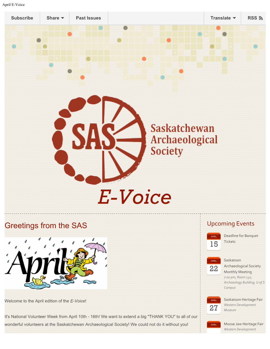 April E-Voice