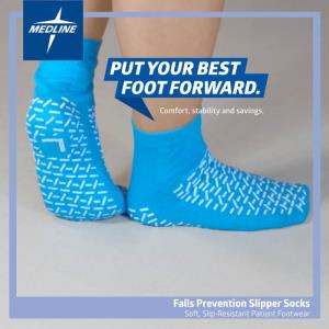 Slipper Socks Soft, Slip-Resistant Patient Footwear a Growing Concern Make Patient Safety a Priority