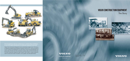 VOLVO CONSTRUCTION EQUIPMENT the Story