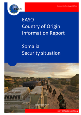 EASO Country of Origin Information Report Somalia Security Situation