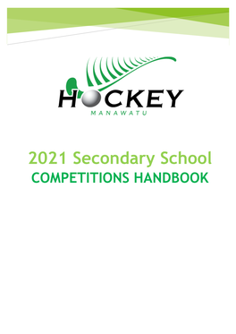2021 Secondary School Competition Handbook