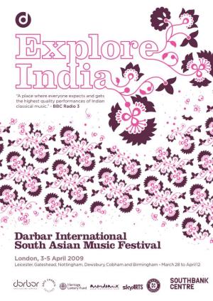 Darbar International South Asian Music Festival