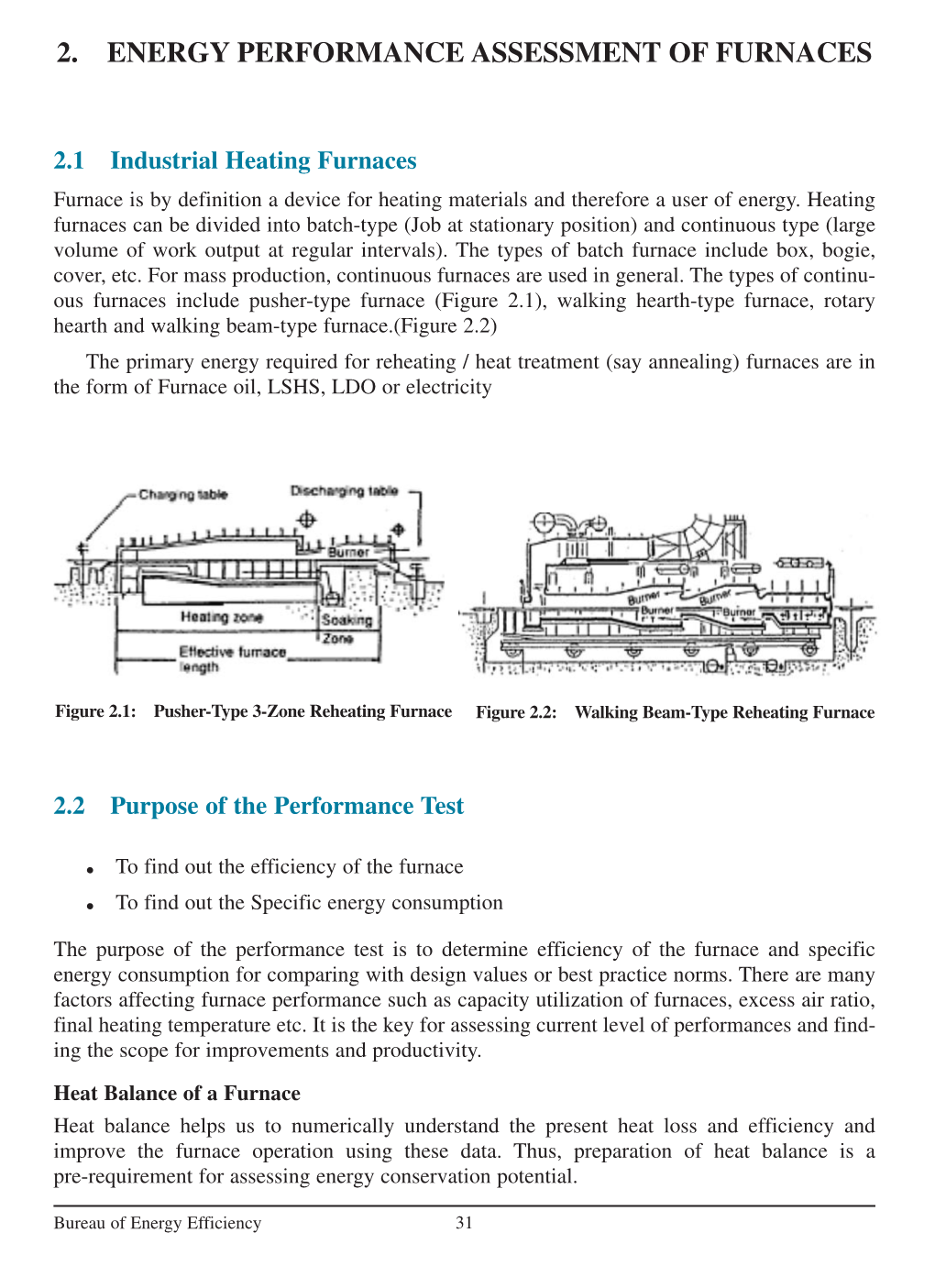 2. Energy Performance Assessment of Furnaces