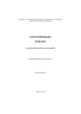 Contemporary Eurasia