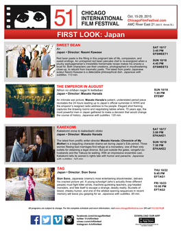 FIRST LOOK: Japan