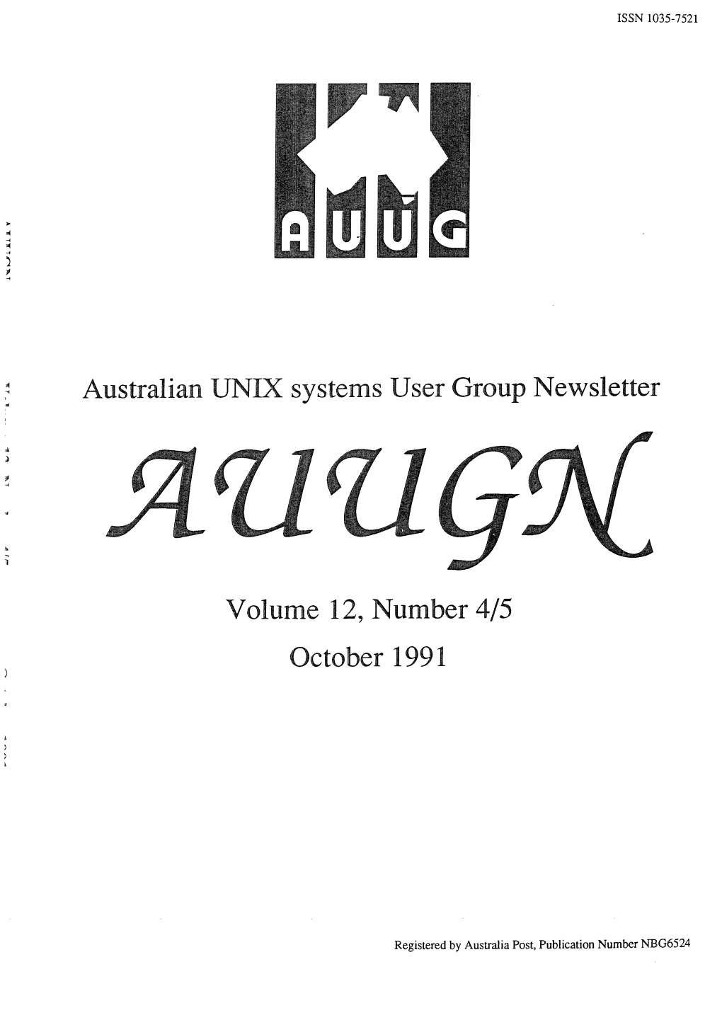 Volume 12, Number 4/5 October 1991