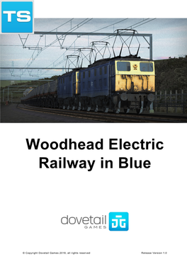 Woodhead Electric Railway in Blue