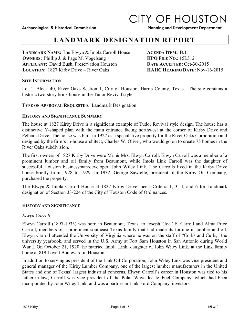 Development Plat Submittal Requirements