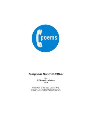 Telepoem Booth® NMHU Text Book