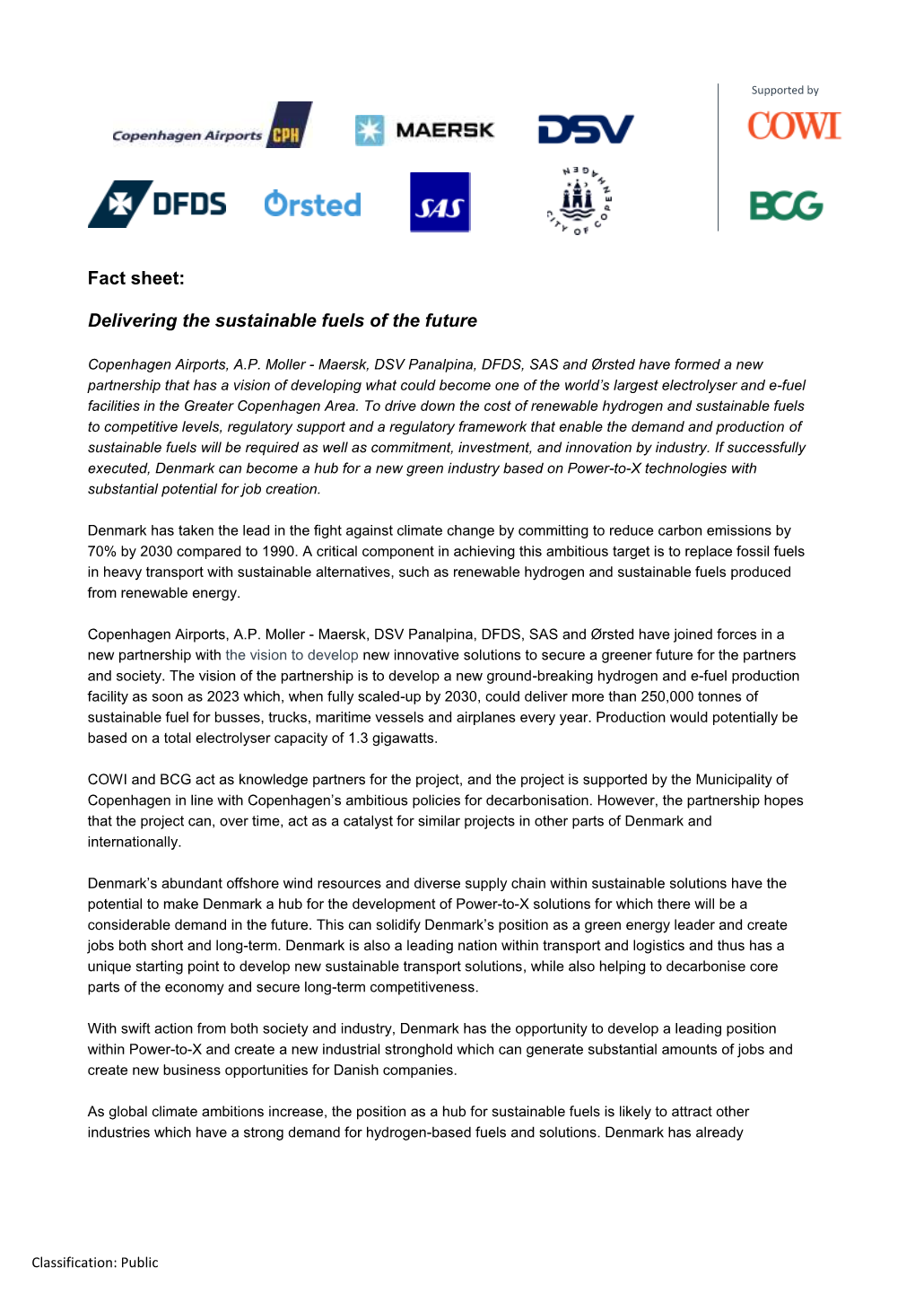 Fact Sheet: Delivering the Sustainable Fuels of the Future