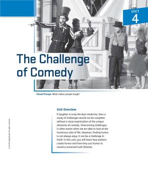 The Challenge of Comedy