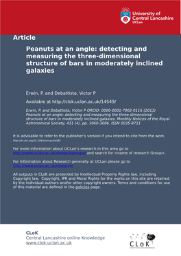 Detecting and Measuring the Three-Dimensional Structure of Bars in Moderately Inclined Galaxies