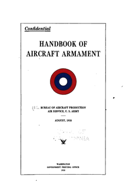 Handbook of Aircraft Armament