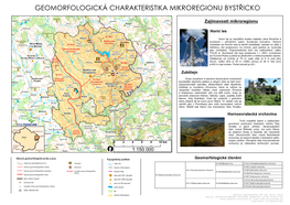 Geomorfologická Charakteristika Mikroregionu Bystřicko