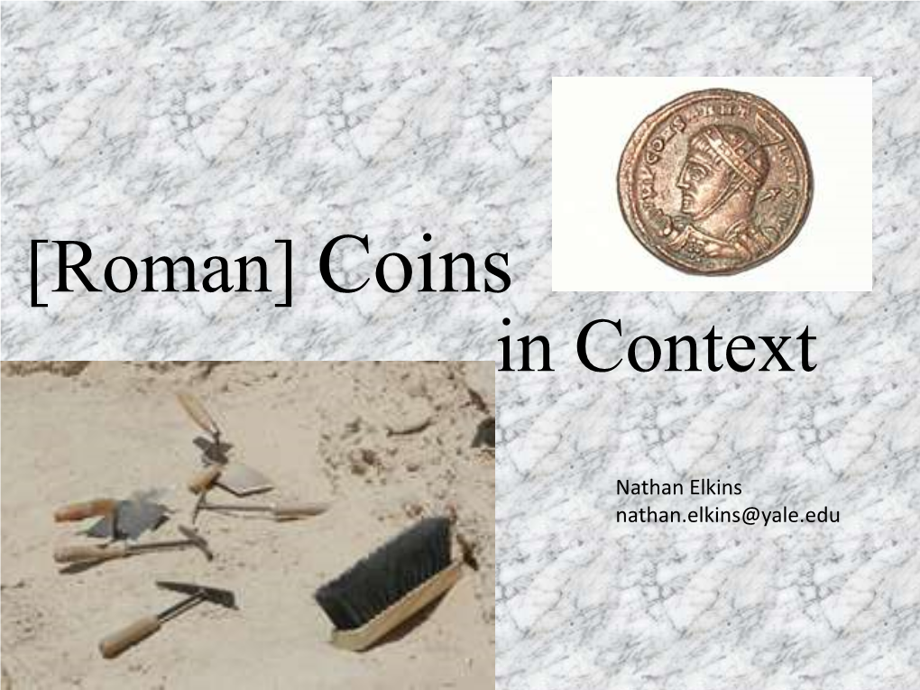 In Context [Roman] Coins