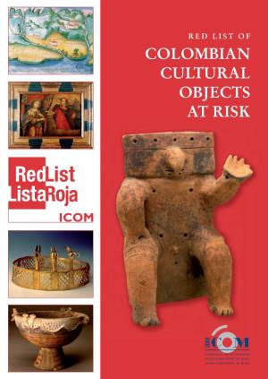 PDF Red List of Colombian Cultural Objects at Risk